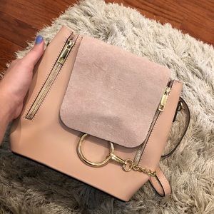 Genuine leather backpack